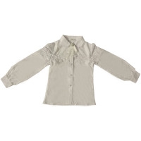 блузка для девочки артикул: 2s6-006-11811 размер 146 цвет экрю