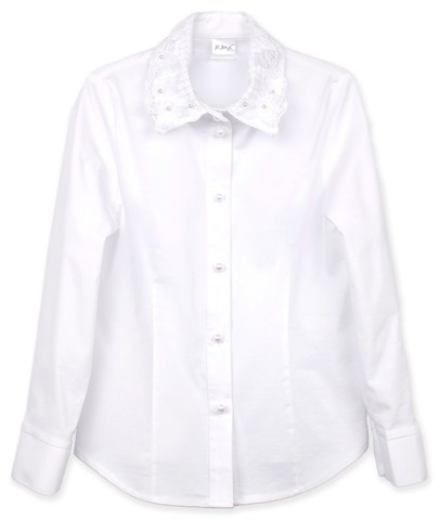 блузка для девочки артикул: 2s6-007-11811 размер 128 цвет экрю