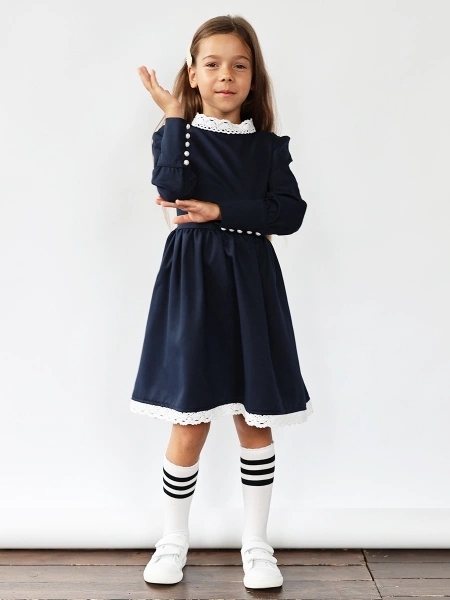 Неотразимый тёмно-синий: Идеальный акцент для вашего стиля. Артикул 1159.