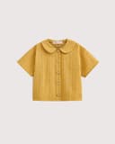 рубашка для девочек, размер 152 артикул: ор892 цвет горчичный